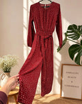 Mirrou Pre-loved Polka-dot Jumpsuit